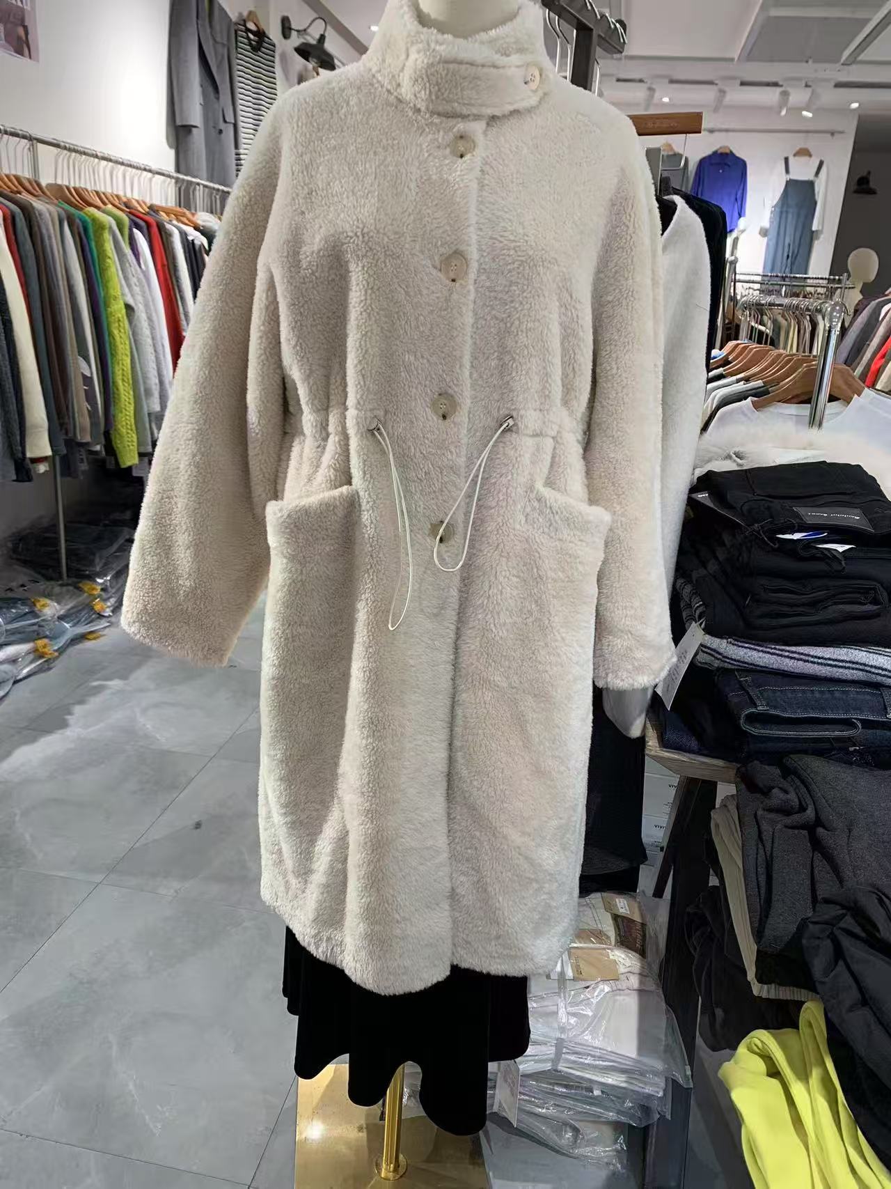 过膝外套长款女气质保暖