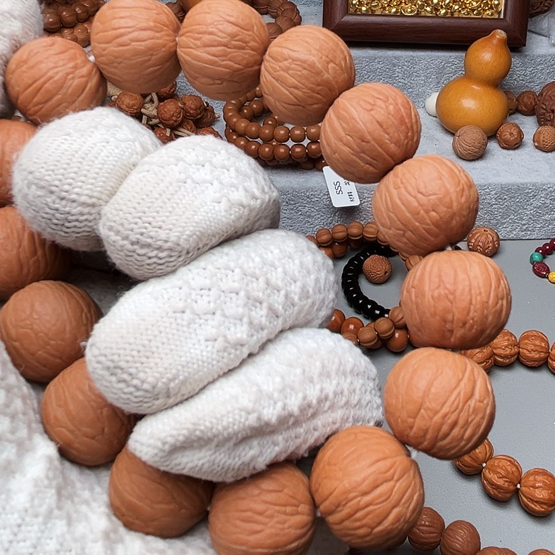 手串猴头核桃风**过聚宝盆