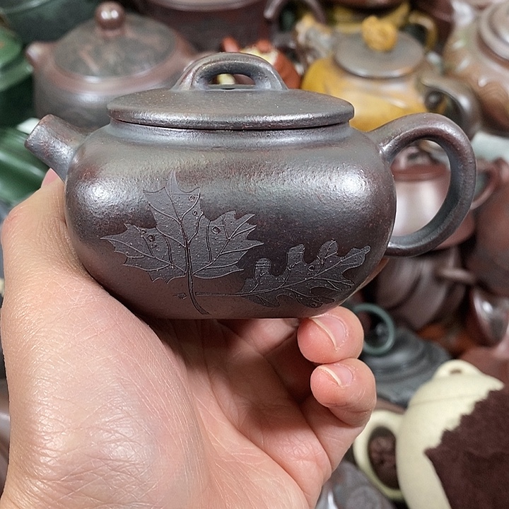 茶壶紫砂微瑕微瑕