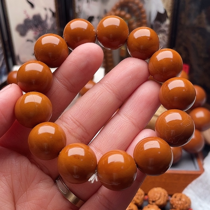 橄榄核手串/手链橄榄核1.7