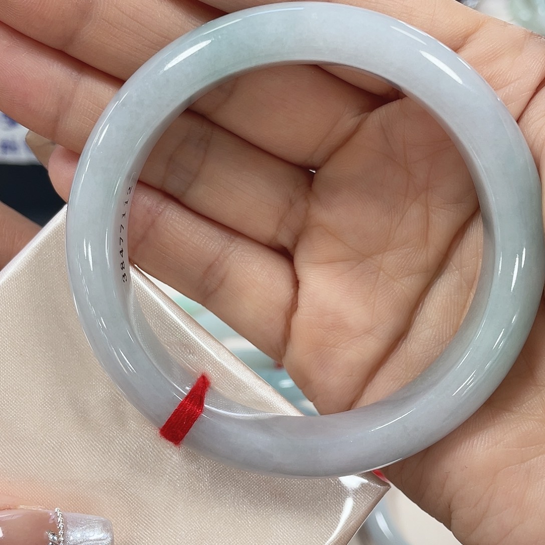 翡翠未镶嵌手镯天然缅甸A货翡翠手镯4号