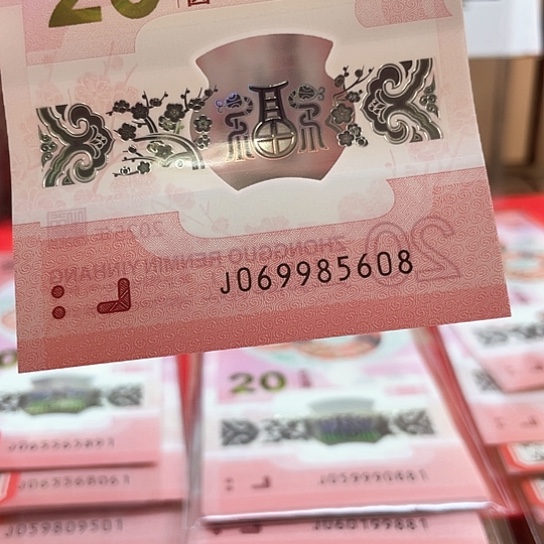 塑料小蛇钞069985608 金马王