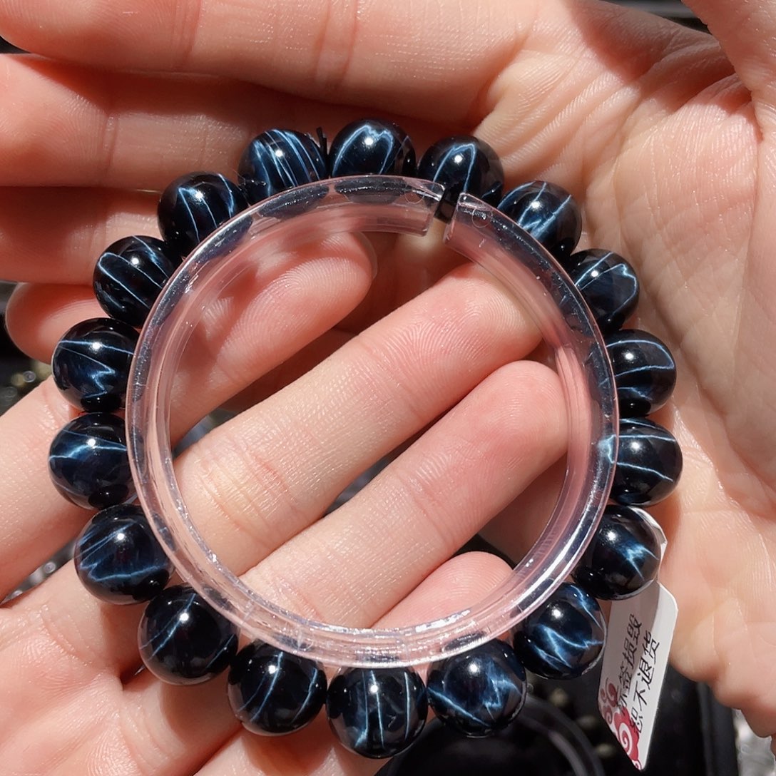 木变石（虎睛石）手链未镶嵌?**给