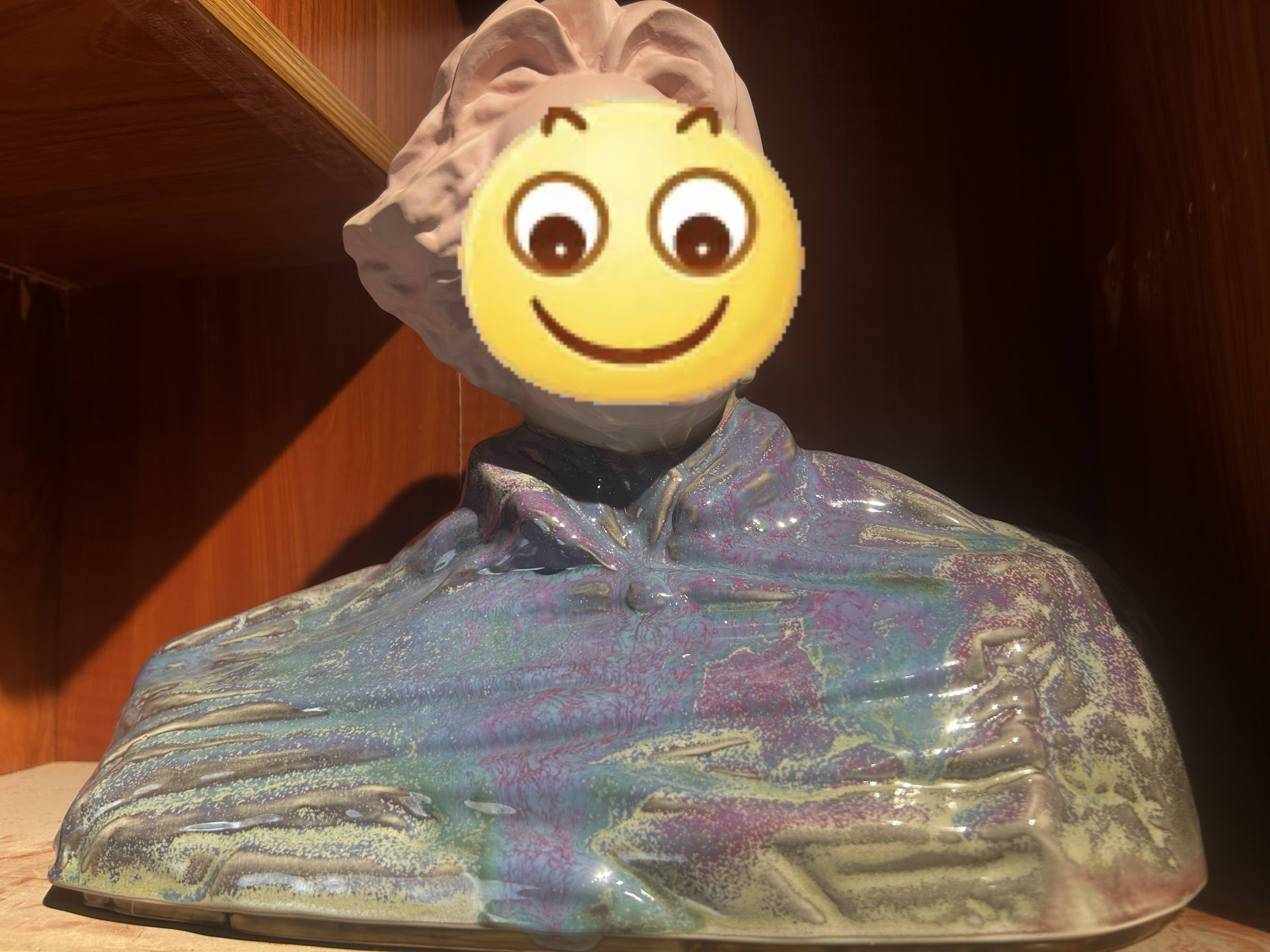 茶室客厅酒店民宿装饰收藏品手工雕刻