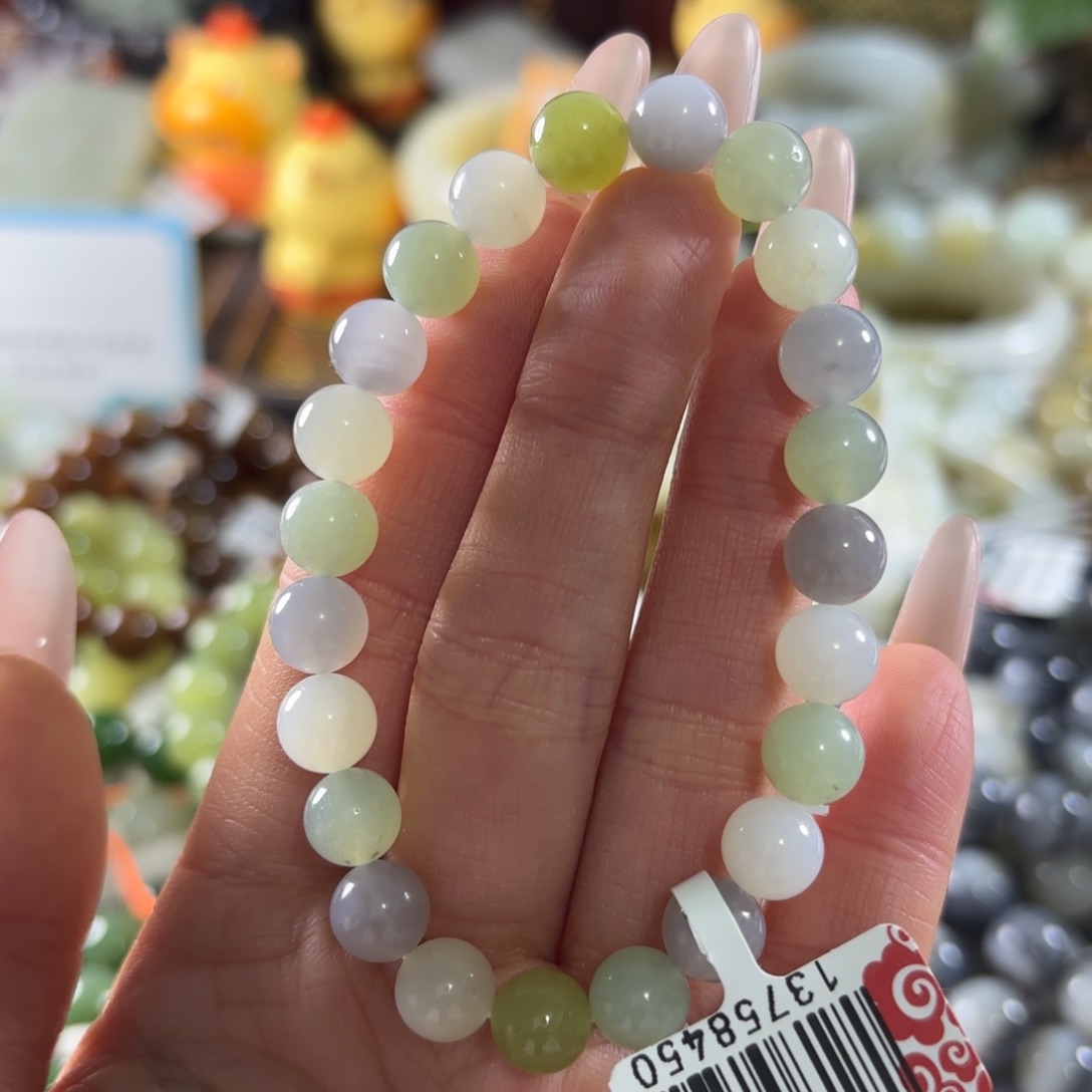 和田玉未镶嵌手串182