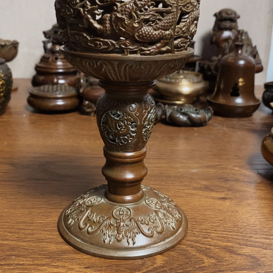 铜盛世铜炉铜器香炉工艺品