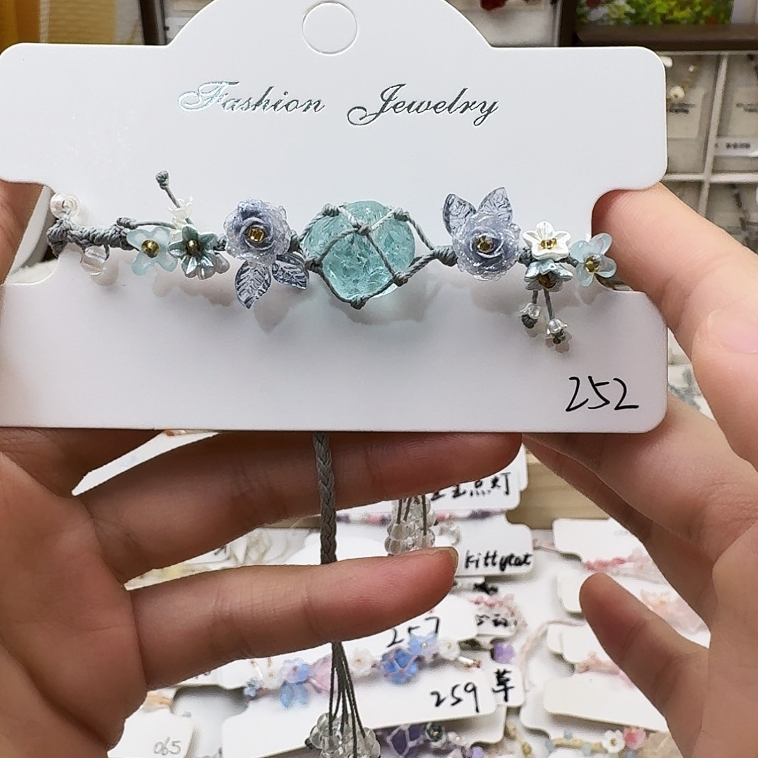 石英石纯铜合金手绳252