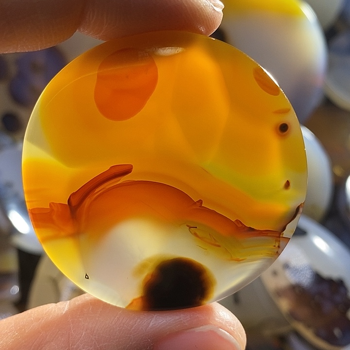 未镶嵌颈饰玛瑙/玉髓