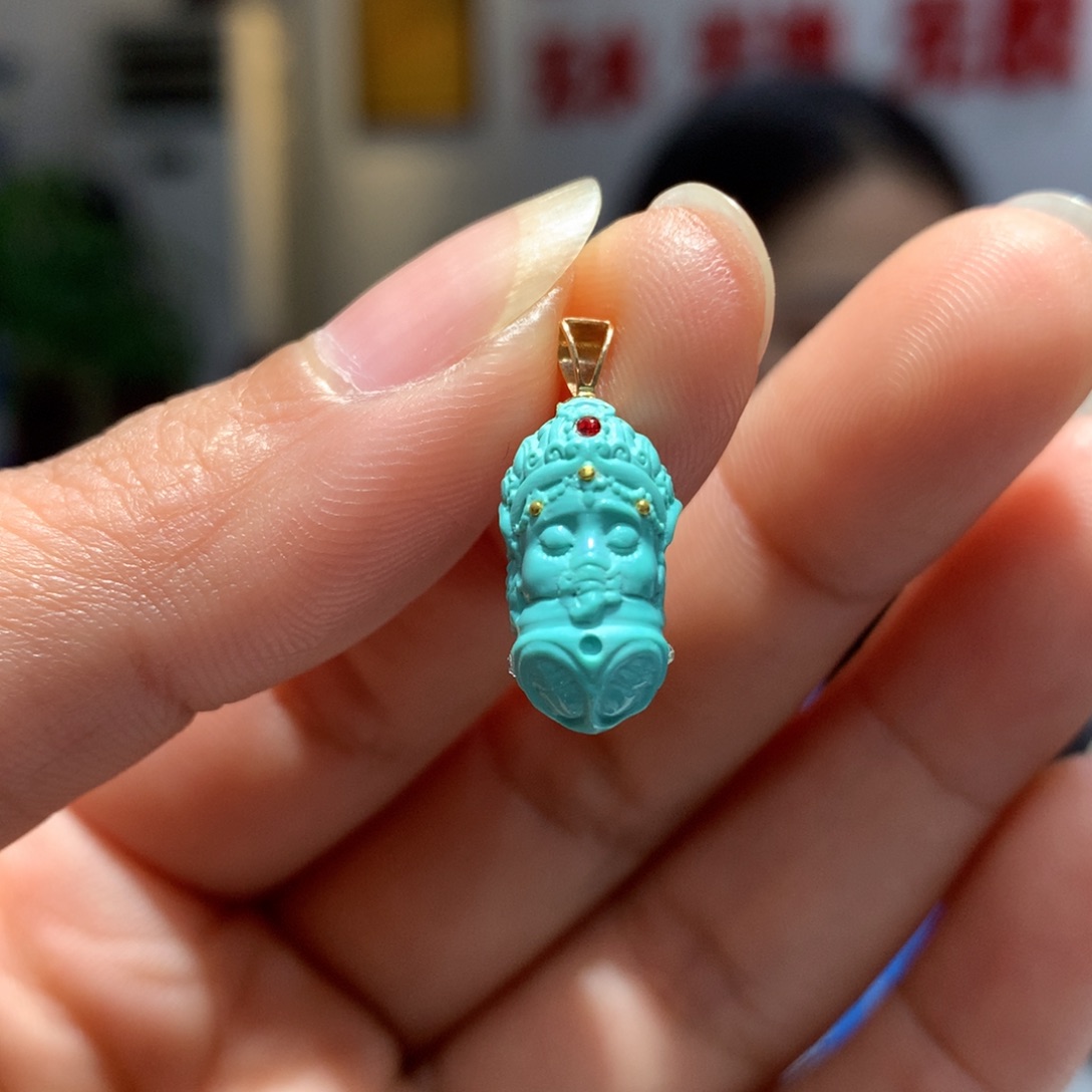 未镶嵌绿松石配饰