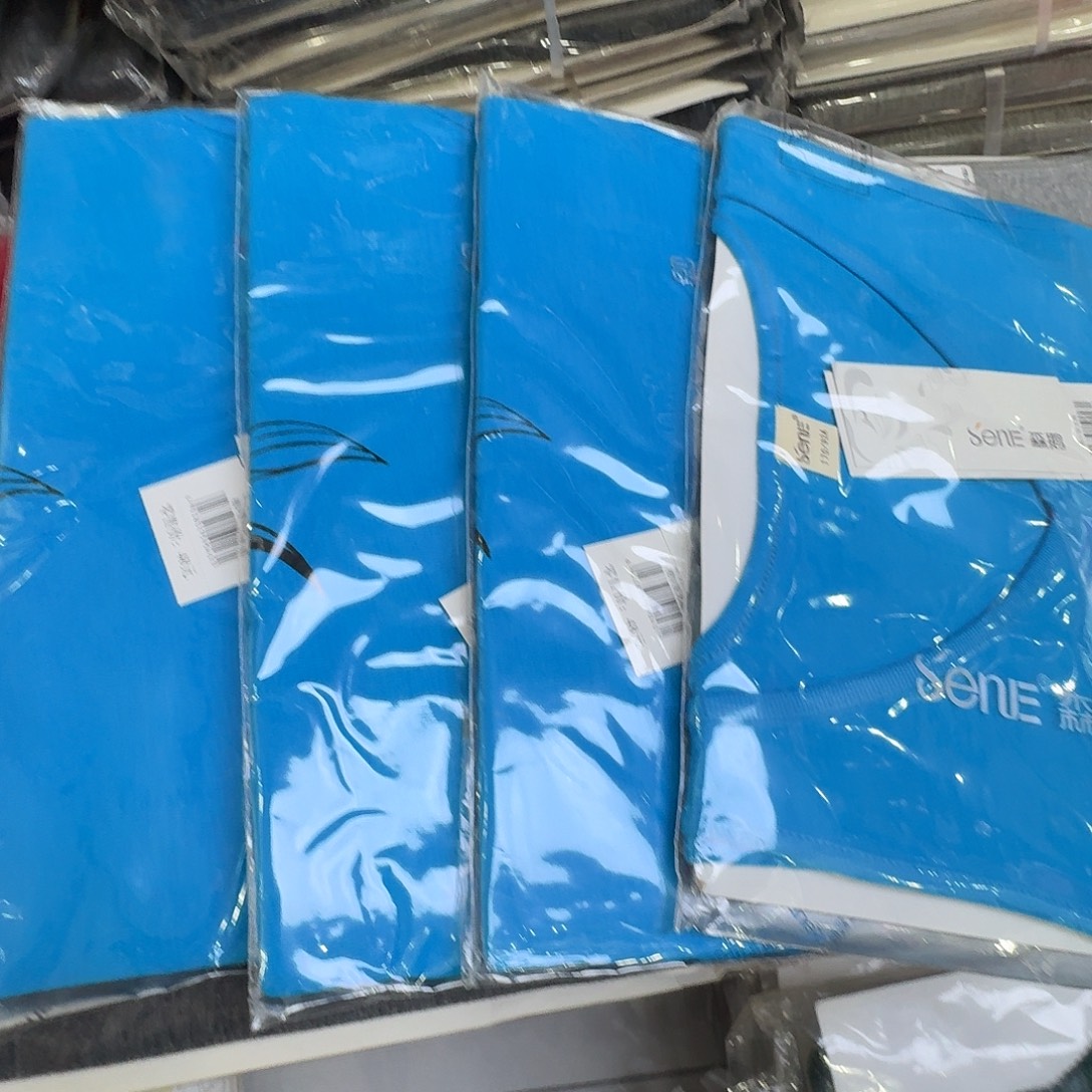 4030蓝色170四件背心