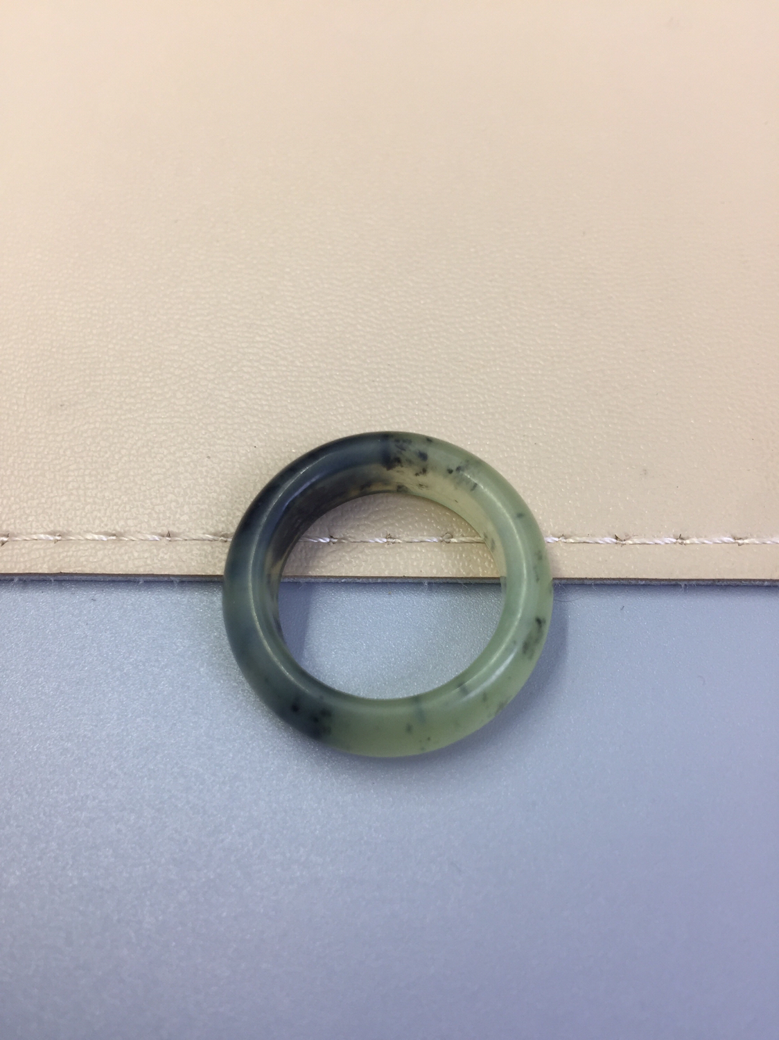 水墨意境简约百搭经典指环