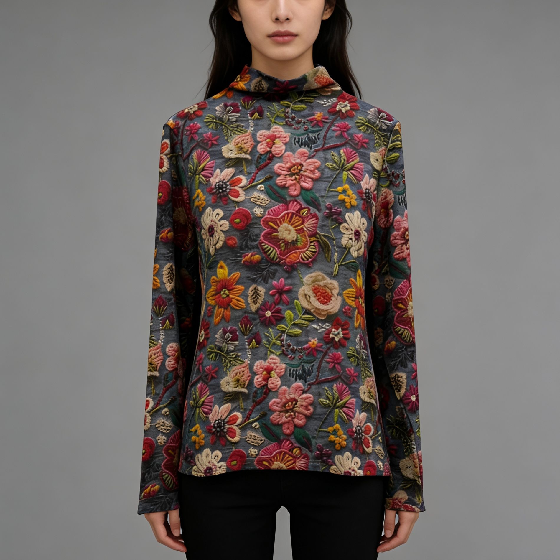 【软云长袖】3131新款女士长袖小衫上衣