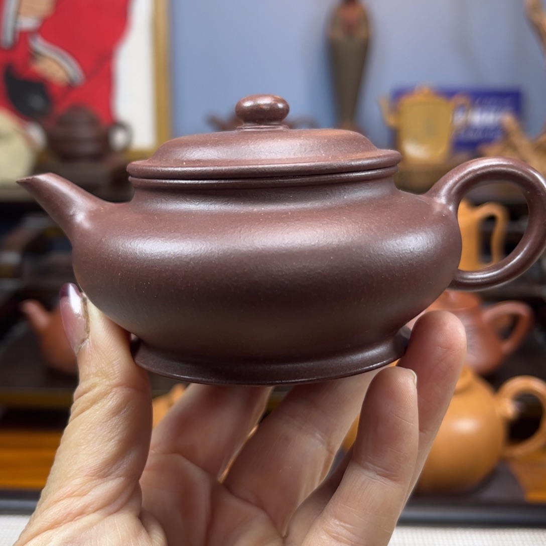 紫砂茶具半手工制作