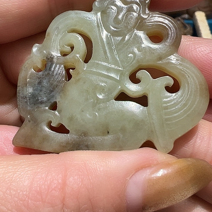 和田玉（青白玉）未镶嵌颈饰