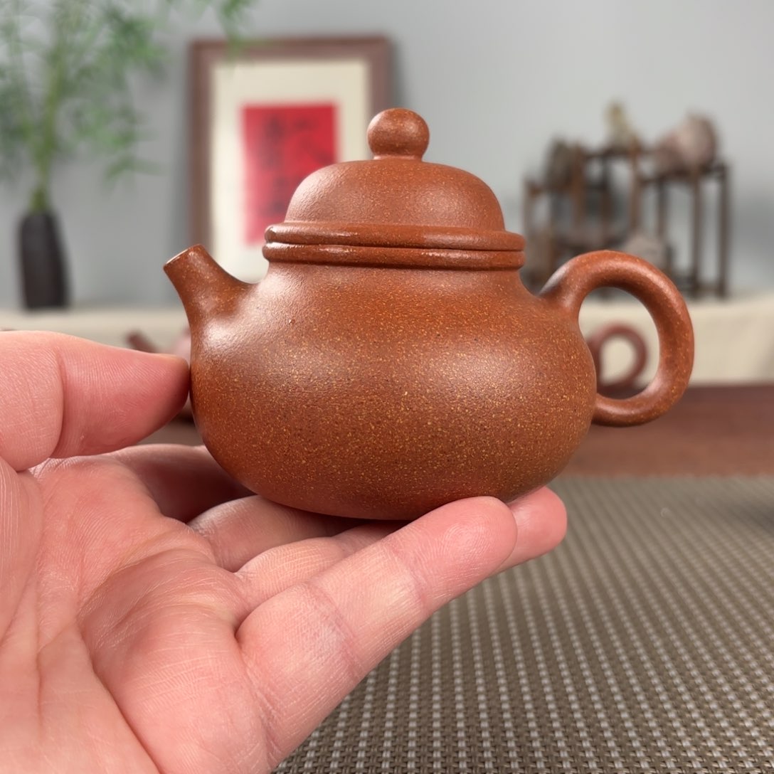 紫砂茶壶黄龙山原矿紫砂壶