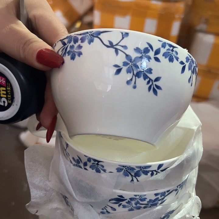 新骨瓷4.5英寸8只装