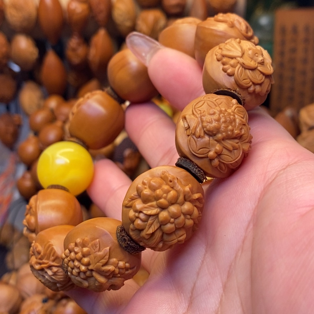 橄榄核手串/手链吉祥八宝