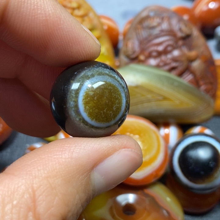 玛瑙/玉髓未镶嵌颈饰