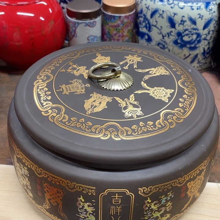陶瓷好密封罐茶叶罐
