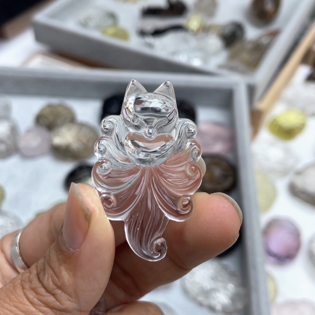 未镶嵌吊坠(不含链)水晶