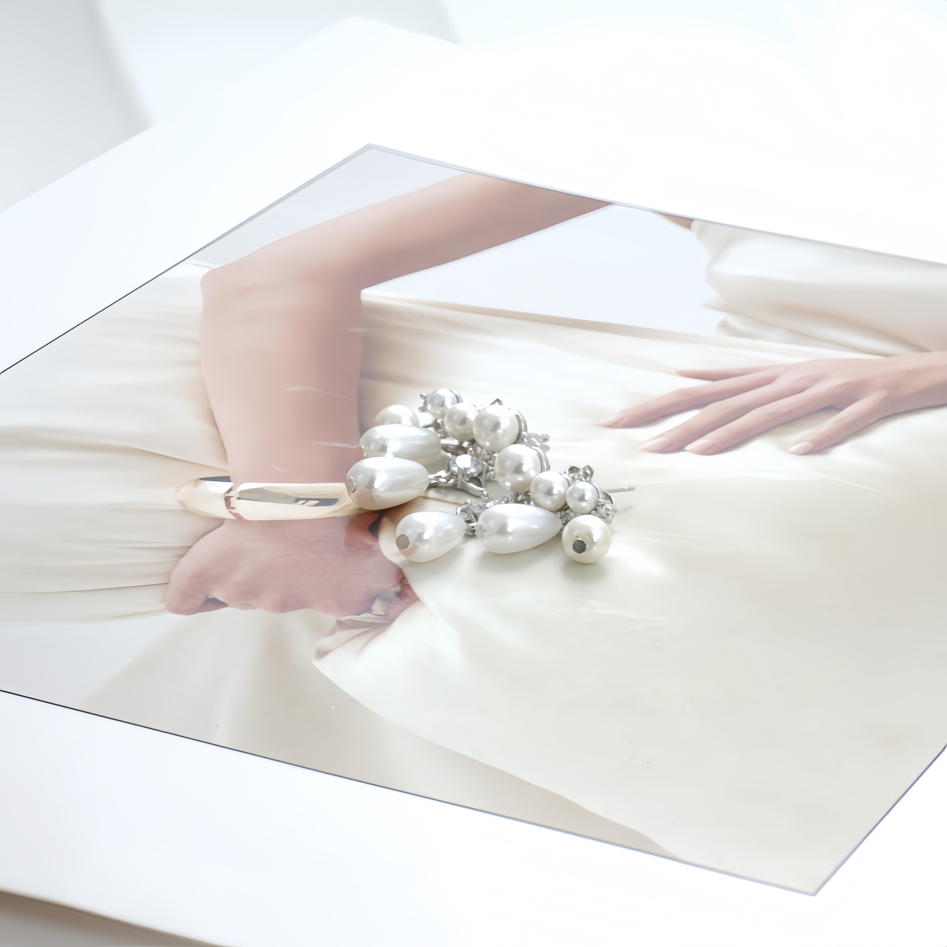 铜合金仿珍珠耳饰 耳环9454