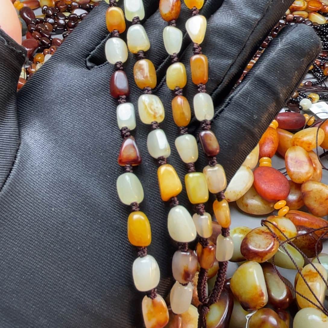 和田玉手链未镶嵌