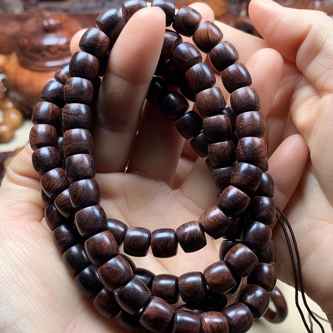 黄花梨/降香黄檀手串/手链老*授手链