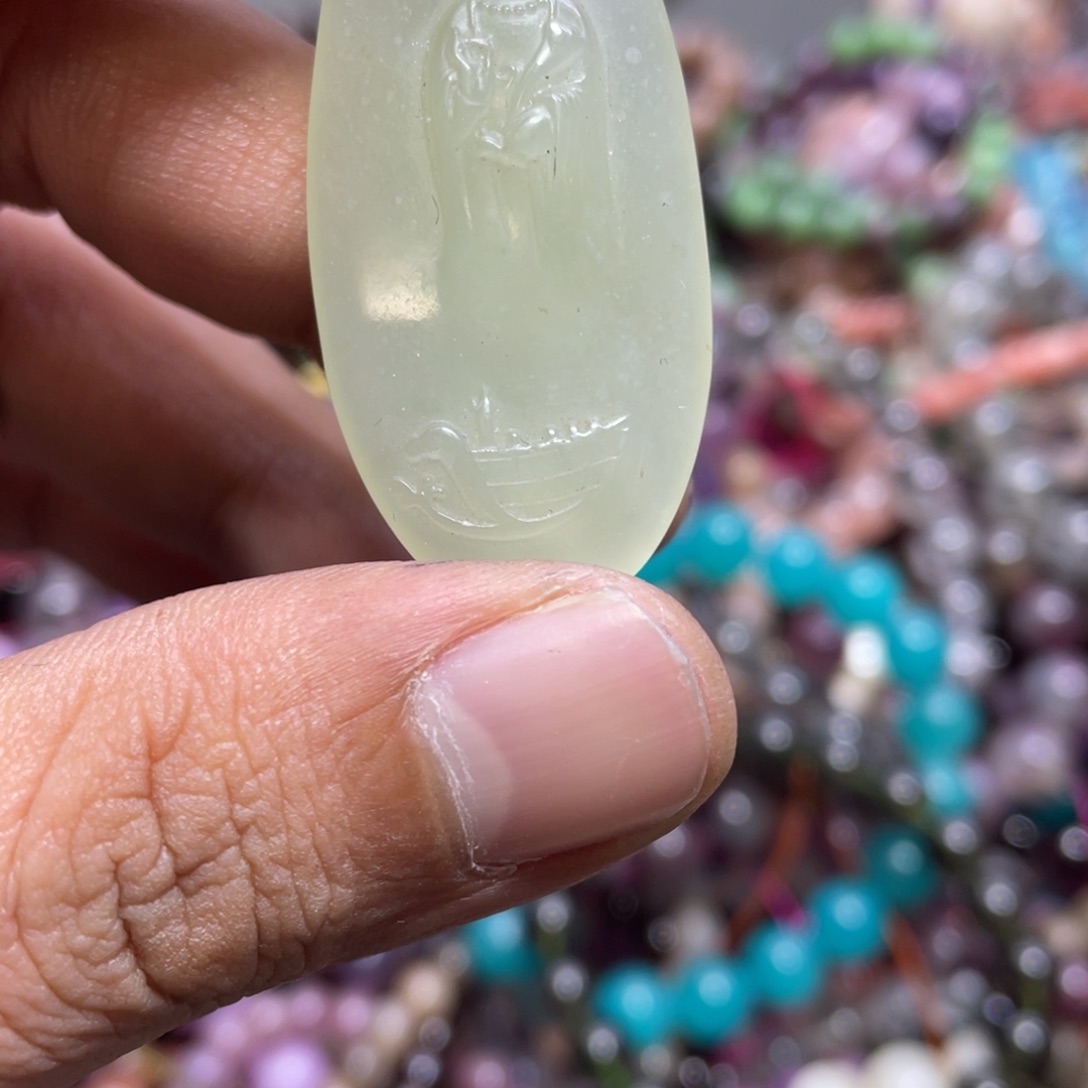 紫晶颈饰银S800镀金镶嵌