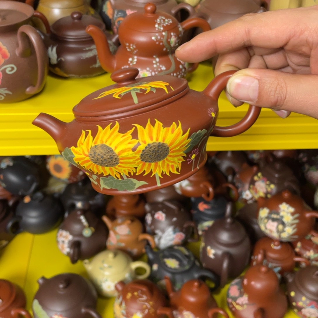 红泥茶杯紫砂主人杯170cc