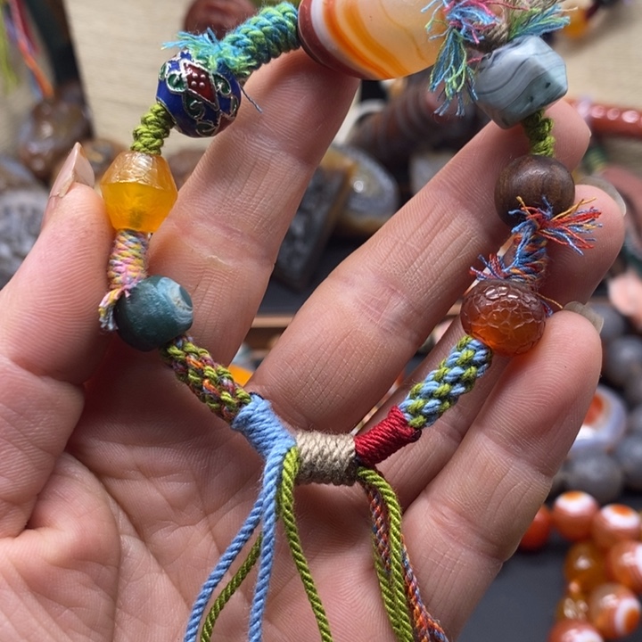 玛瑙/玉髓手链未镶嵌