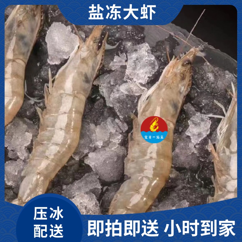 【盐冻大虾昆明全城配送】20-30规格 海洋大虾 极速锁鲜 新鲜活冻 小时到家kg