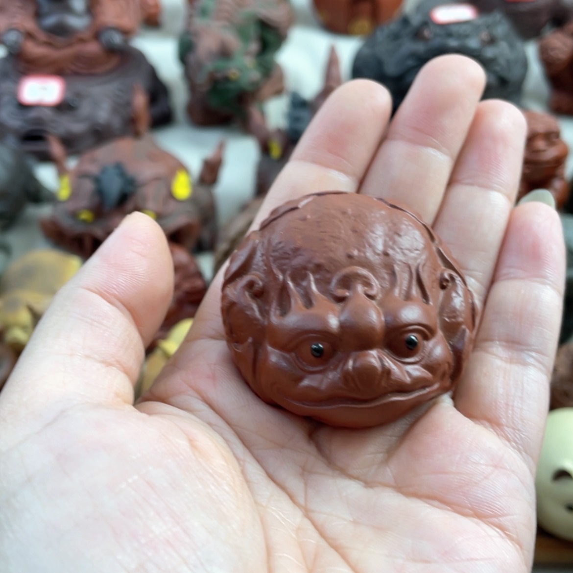 【闪购商品】紫砂茶宠紫砂金蟾