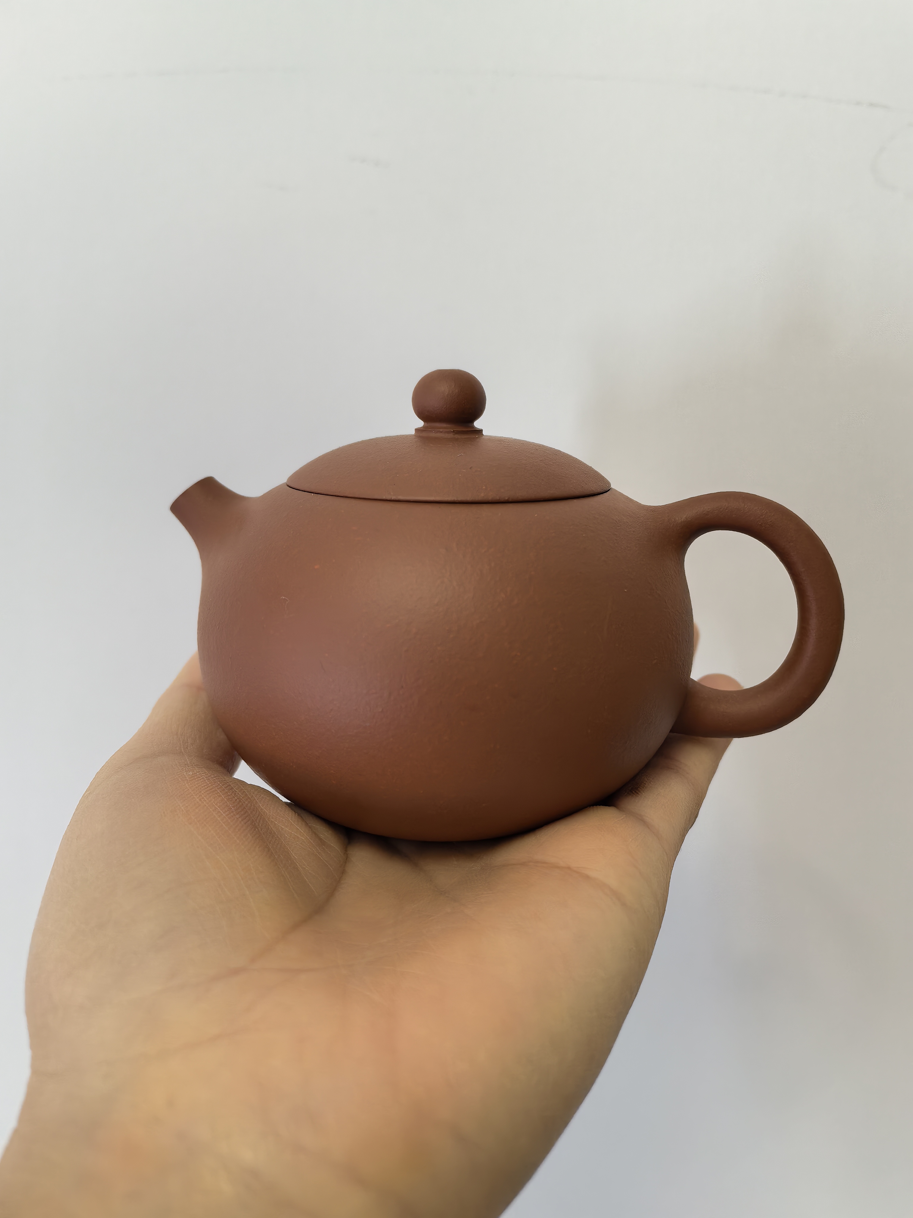 红泥西施壶半手工