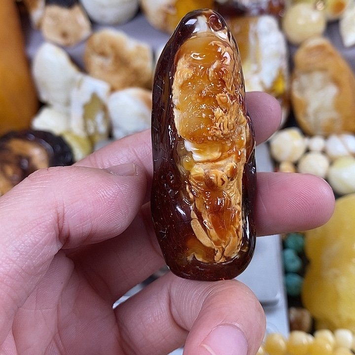 琥珀未镶嵌裸石我
