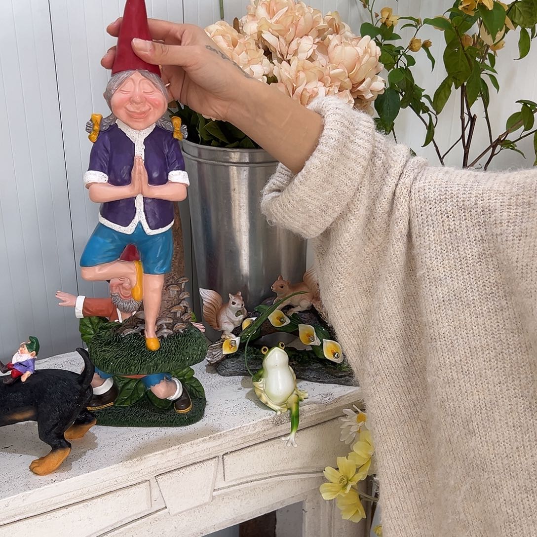 花园摆件红红火火