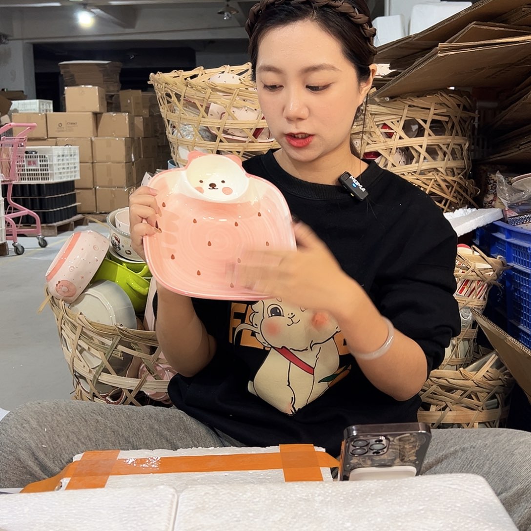 摆件潮州陶瓷工厂微瑕