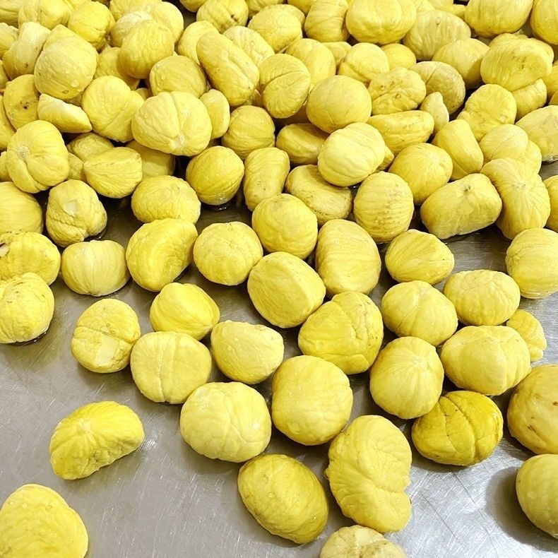 大别山板栗生板栗仁新鲜板栗去壳去皮生栗子肉仁散装甘栗仁