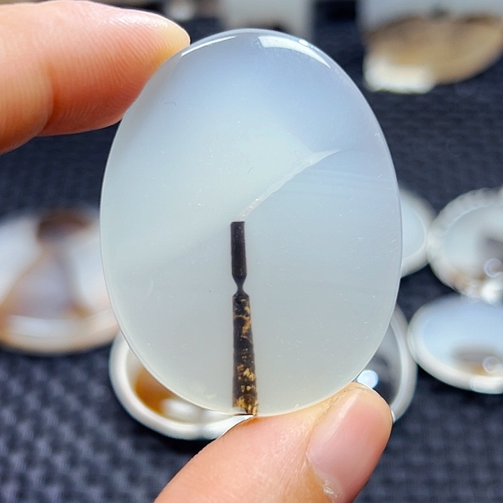 未镶嵌玛瑙/玉髓珠宝半成品