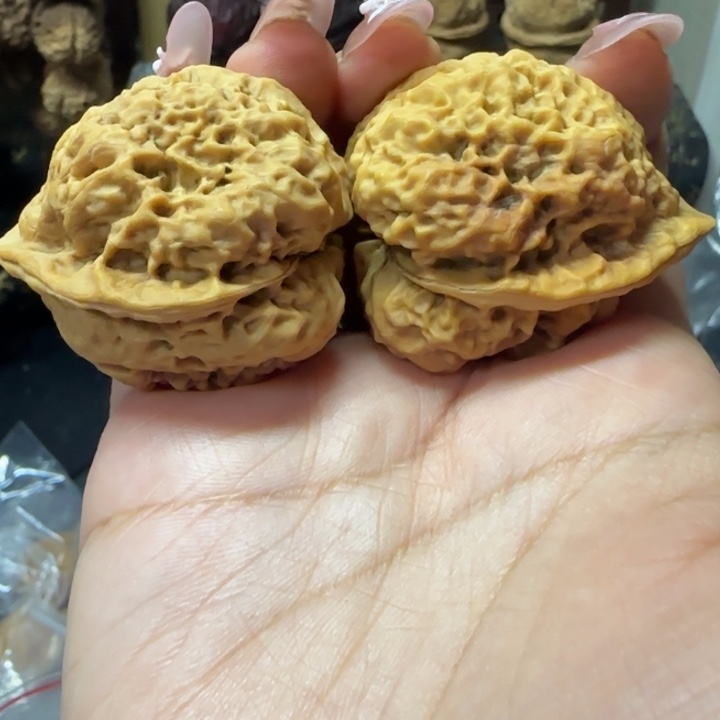 吊坠文玩核桃火烈鸟39