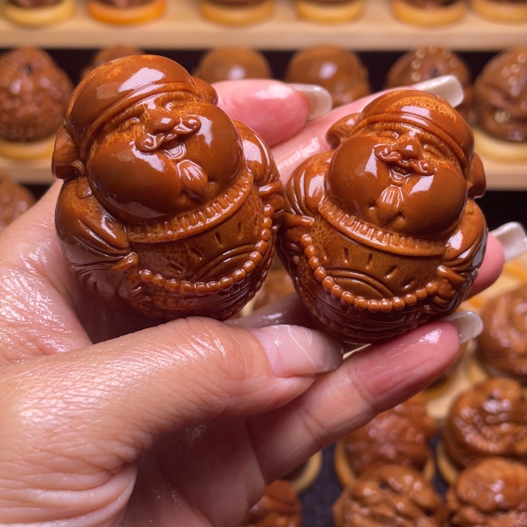 橄榄核把件紫**来巴西大橄榄