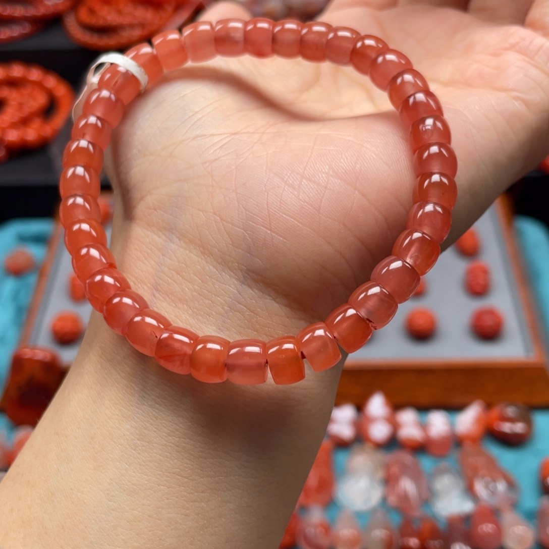 未镶嵌手链南红玛瑙乔****玩