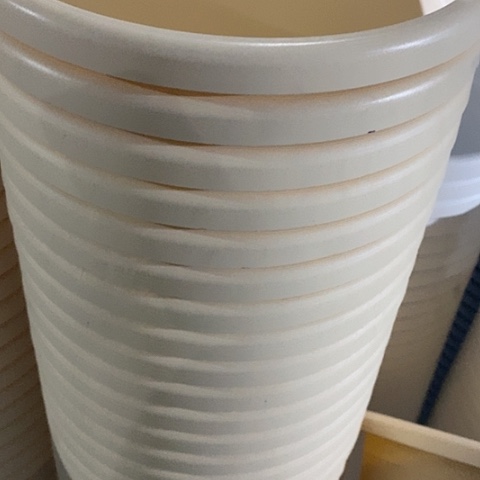 树脂四季5号米黄无托10个