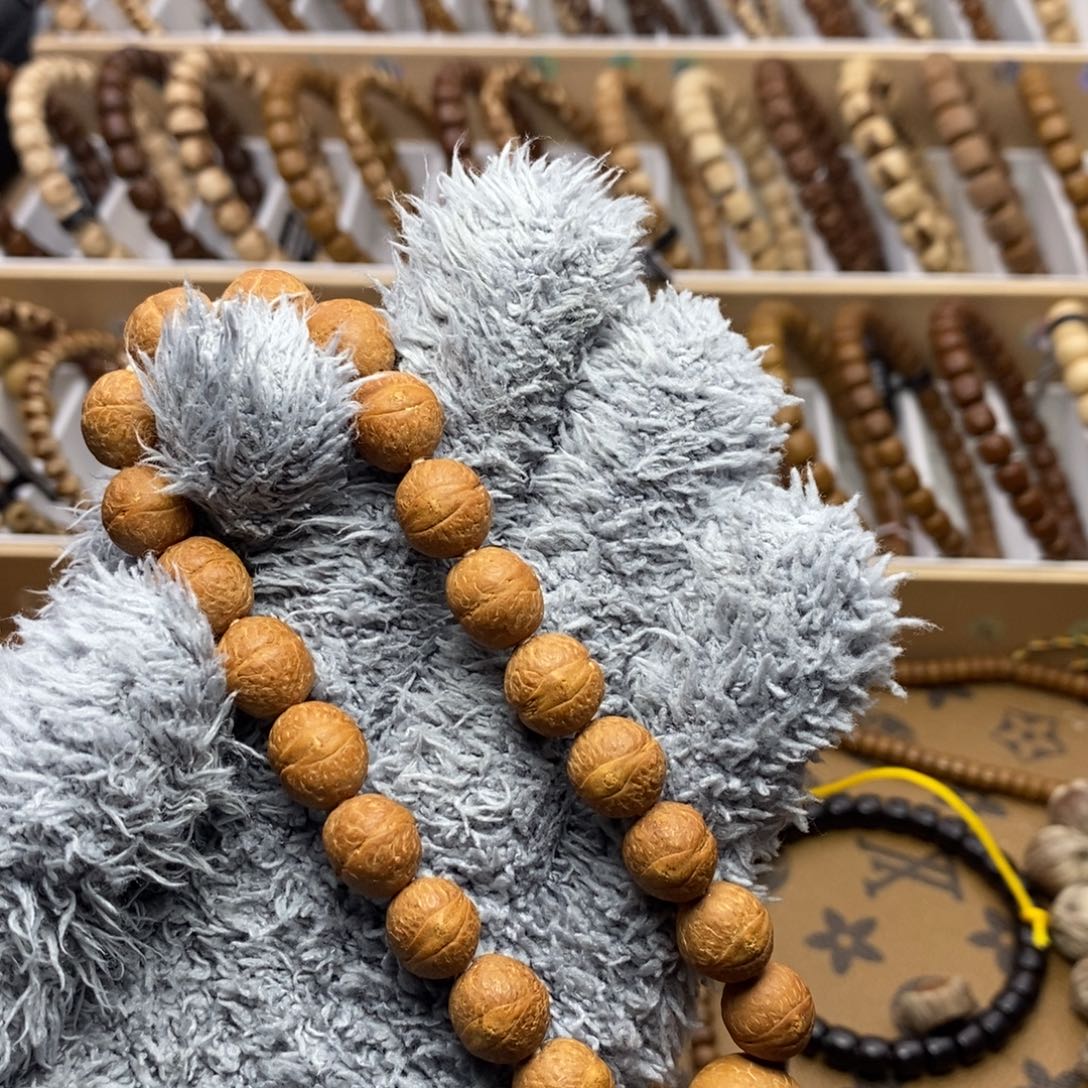 武***炮手串紫金鼠凤眼实心10