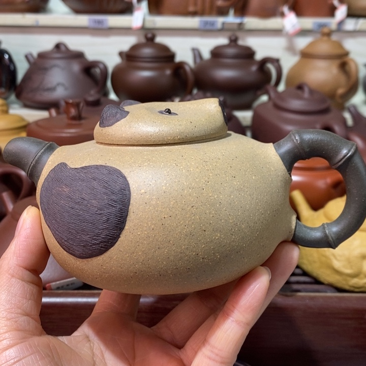茶壶紫砂微瑕处理一把