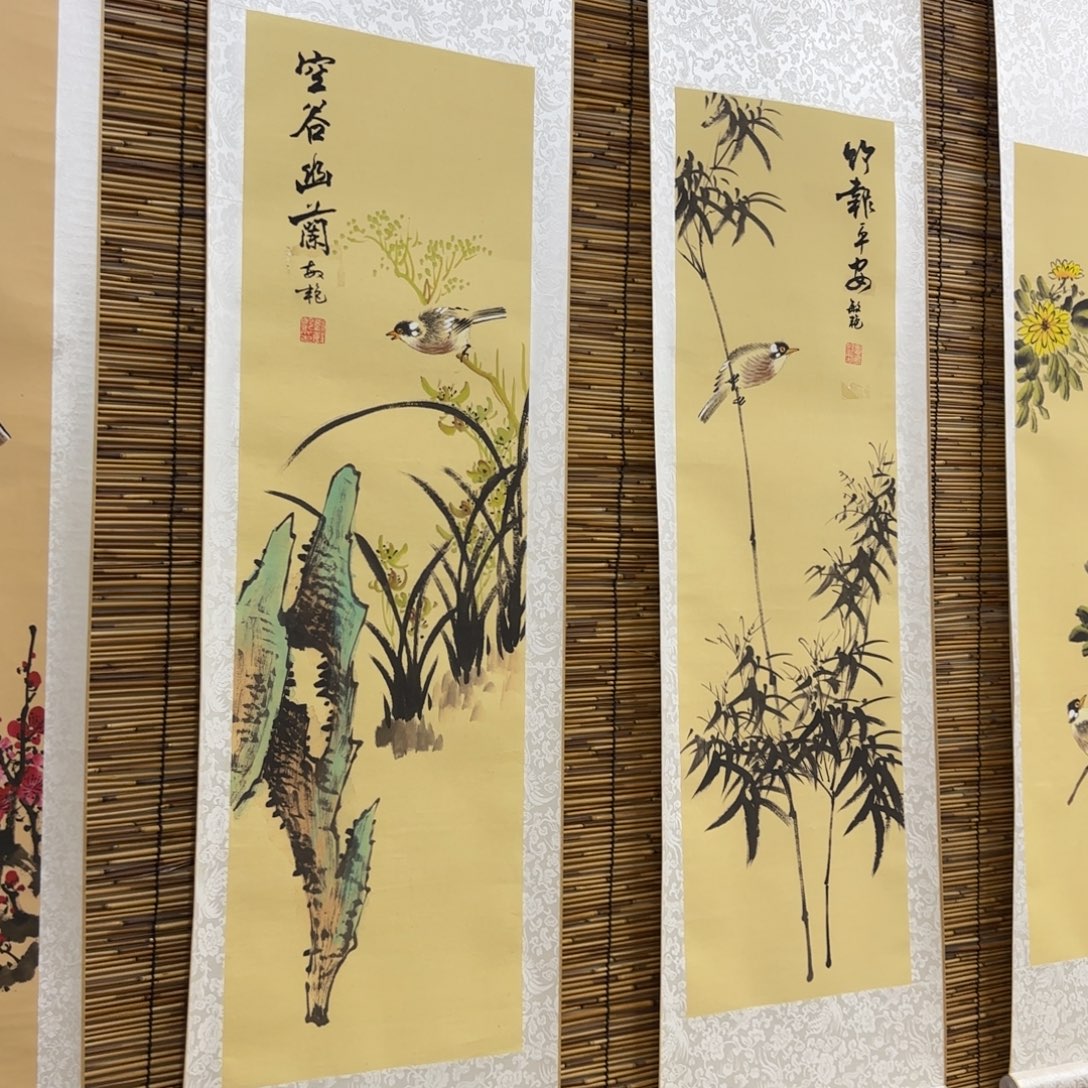 空***天QB四幅一套作品！带证书！只限一单 