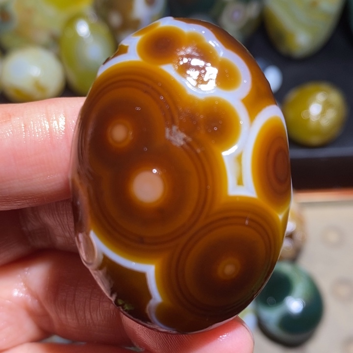 玛瑙/玉髓珠宝半成品未镶嵌