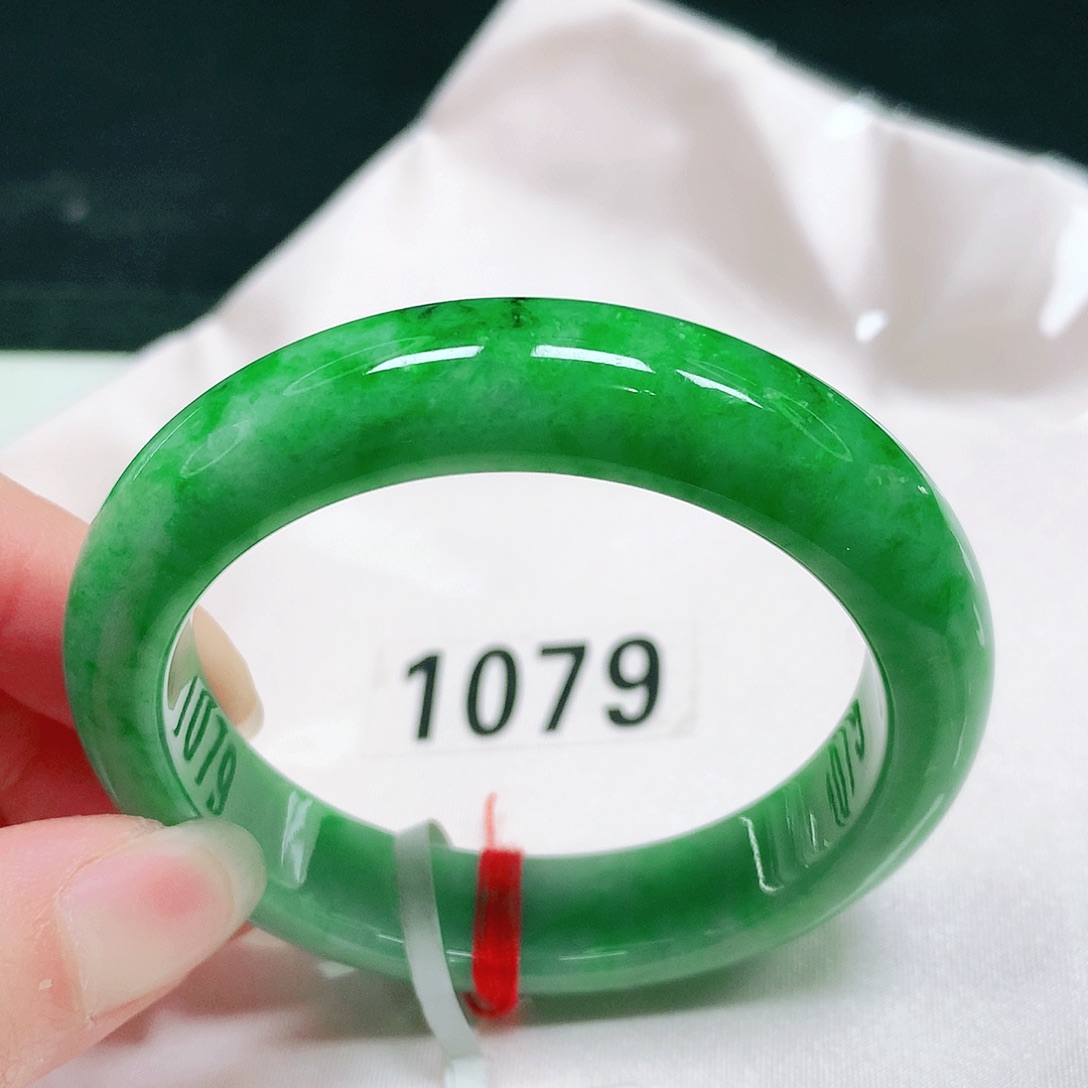 翡翠未镶嵌手镯35号翡翠手镯