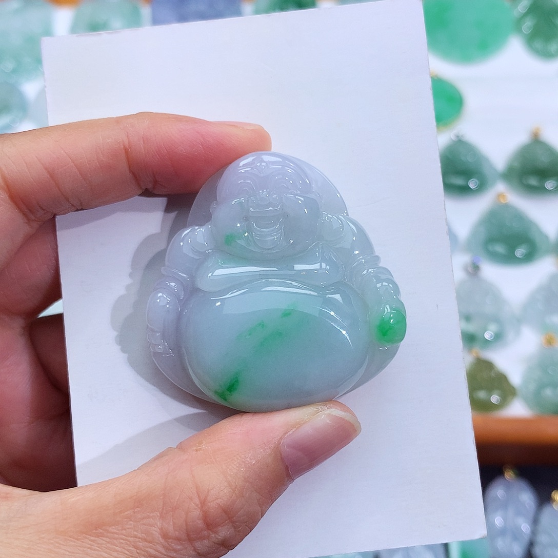 翡翠未镶嵌颈饰翡翠吊坠