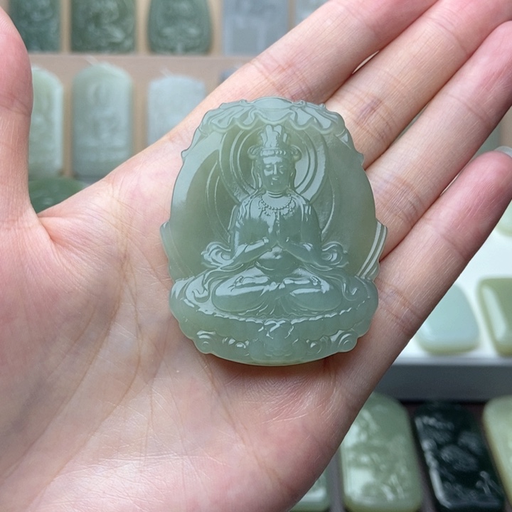 颈饰未镶嵌和田玉