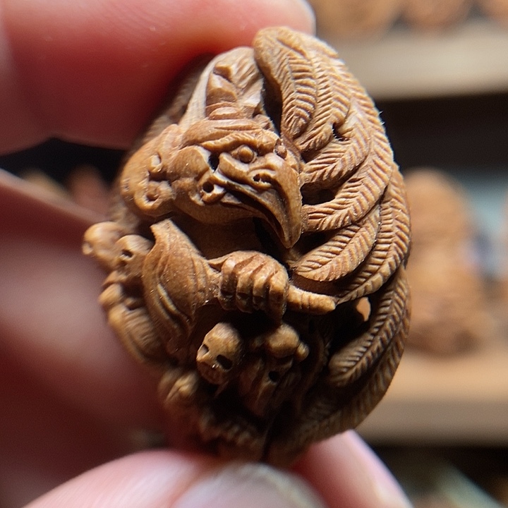 纯手工满工金翅大鹏鸟